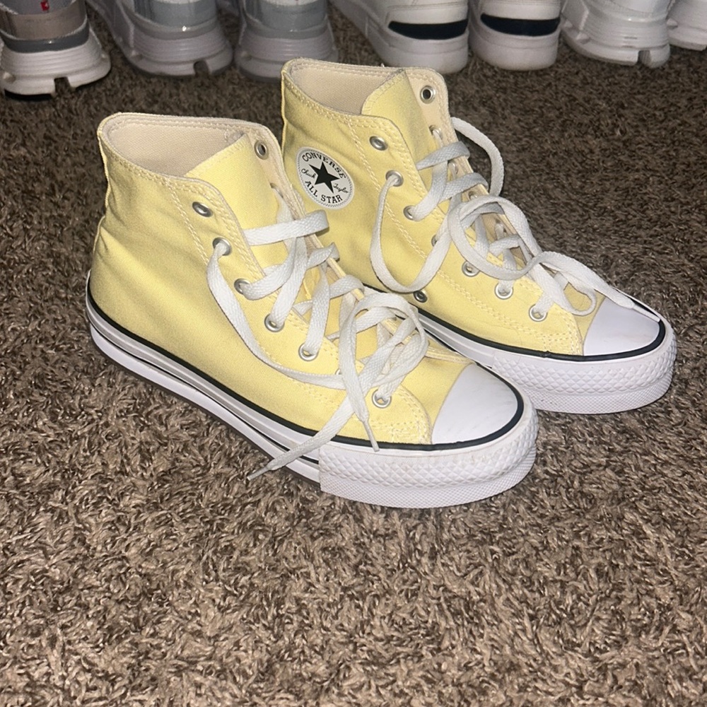 Platform Converse high tops